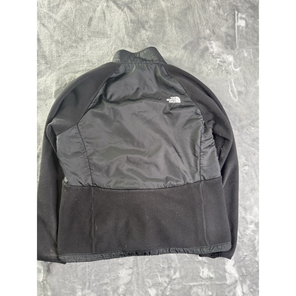 The North Face Black Nylon Fleece Full Zip Denali Polartec Jacket Women's Large - Picture 6 of 7